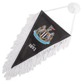 White-Black-Grey - Back - Newcastle United FC Triangular Pennant