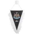 White-Black-Grey - Front - Newcastle United FC Triangular Pennant