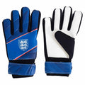 Blue-Black-Red - Back - England FA Childrens-Kids Fuse Crest Goalkeeper Gloves