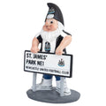 White-Black - Side - Newcastle United FC Street Sign Garden Gnome