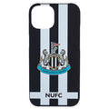 Black-White-Blue - Front - Newcastle United FC Striped Phone Case