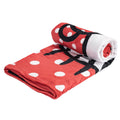 Pink-White - Back - Hello Kitty Premium Fleece Blanket