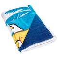 Blue-White-Yellow - Back - SpongeBob SquarePants Chillin Velour Beach Towel