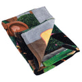 Multicoloured - Back - Bing Yum Bing And Sula Velour Beach Towel