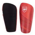 Red-White - Lifestyle - Arsenal FC Childrens-Kids Fuse Slip-In Shin Guards