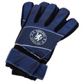 Blue-Black - Front - Chelsea FC Childrens-Kids Fuse Goalkeeper Gloves