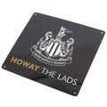 Black-White - Back - Newcastle United FC Howay The Lads Tunnel Sign