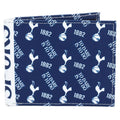 Blue-White - Front - Tottenham Hotspur FC Icon Wallet