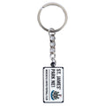 Black-White - Back - Newcastle United FC Street Sign Keyring