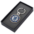 Blue-White - Back - Chelsea FC Executive Crest Keyring