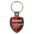 Red-Silver - Back - Arsenal FC Executive Crest Keyring