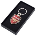 Red-Silver - Side - Arsenal FC Executive Crest Keyring