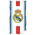 White-Blue-Red - Front - Real Madrid CF Crest Beach Towel