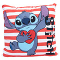 Red-White-Blue - Front - Lilo & Stitch Stripe Cushion