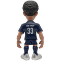 Multicoloured - Back - Paris Saint Germain FC Warren Zaire-Emery MiniX Football Figurine