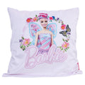 Multicoloured - Back - Barbie Velvet Feel Princess Cushion