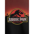 Red-Black-Yellow - Side - Jurassic Park Premium Coral Fleece Blanket