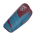 Blue-Claret - Front - West Ham United FC Childrens-Kids Fuse Slip-In Shin Guards