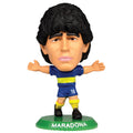 Blue-Yellow-Green - Front - Boca Juniors Maradona SoccerStarz Football Figurine