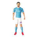 Blue-White-Red - Front - Manchester City FC Bernardo Silva Action Figure