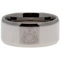 Silver - Front - Newcastle United FC Band Ring