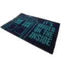 Blue - Back - Doctor Who Tardis Doormat