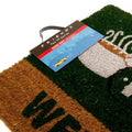 Multicoloured - Side - Friends Doormat