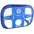 Blue - Front - Chelsea FC Target Pop Up Football Goal