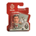 White-Red - Back - Poland Robert Lewandowski SoccerStarz Figurine