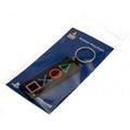 Black - Side - Playstation PVC Keyring