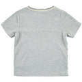 Grey-White - Back - Chelsea FC Childrens-Kids Crest And Stripes T-Shirt