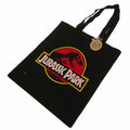 Black-Red - Lifestyle - Jurassic Park Canvas Tote Bag