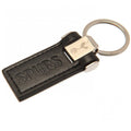 Black-Gold - Back - Tottenham Hotspur FC Leather Keyring