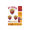 Yellow-Red - Front - AS Roma Bubble Sticker Set