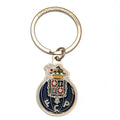 Silver-Blue - Front - FC Porto Crest Keyring