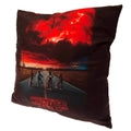 Black-Red - Front - Stranger Things Mind Flayer Filled Cushion
