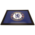 Royal Blue-White-Black - Front - Chelsea FC Crest Lap Tray