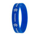 Royal Blue-White - Back - Rangers FC Silicone Wristband