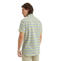 Aqua - Back - TOG24 Mens Harold Stripe Short-Sleeved Shirt