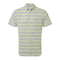 Aqua - Front - TOG24 Mens Harold Stripe Short-Sleeved Shirt
