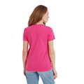 Hibiscus Pink Marl - Back - TOG24 Womens-Ladies Ruth T-Shirt