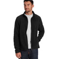 Black - Side - TOG24 Mens Revive Fleece Jacket