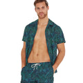 Dark Indigo - Side - TOG24 Mens Otto Tropical Shirt