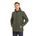 Moss - Side - TOG24 Mens Feizor Hooded Soft Shell Jacket