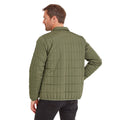 Khaki Green - Back - TOG24 Mens Ludwell Quilted Lightweight Jacket