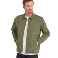 Khaki Green - Side - TOG24 Mens Ludwell Quilted Lightweight Jacket