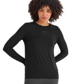 Black - Side - TOG24 Womens-Ladies Hollier Tech Long-Sleeved Top