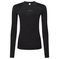 Black - Front - TOG24 Womens-Ladies Hollier Tech Long-Sleeved Top