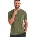 Khaki Green - Side - TOG24 Mens Dallow Bamboo Short-Sleeved T-Shirt