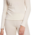 Off White - Lifestyle - TOG24 Womens-Ladies Meru Roll Neck Thermal Top